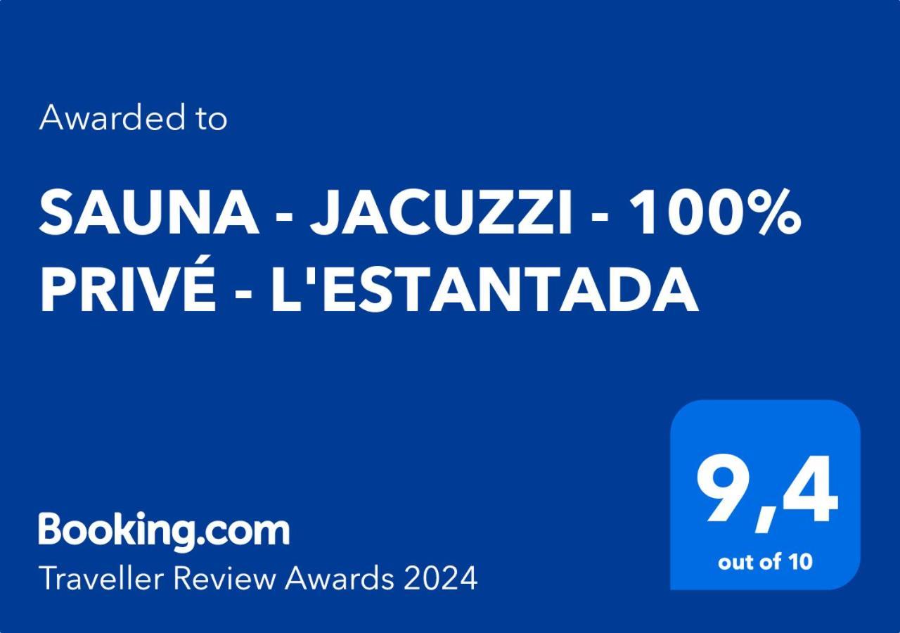Sauna - Jacuzzi - 100% Prive - L'Estantada Linxe Luaran gambar